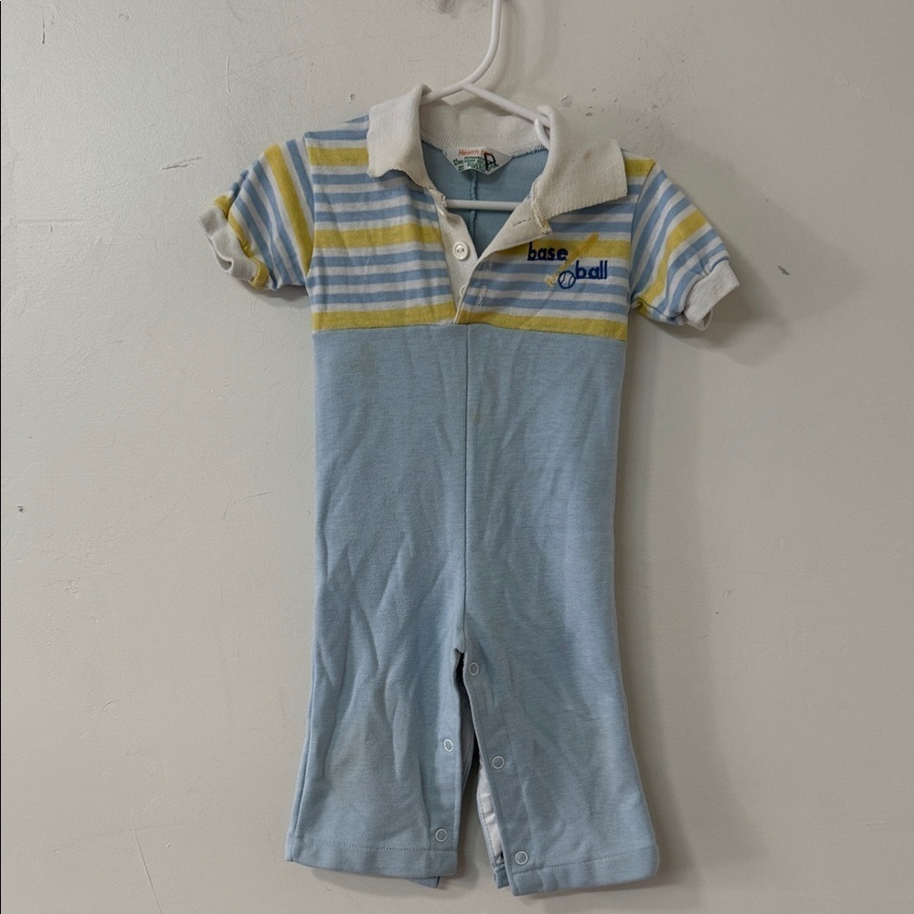 Healthtex Baseball Bodysuit - vintage pre loved